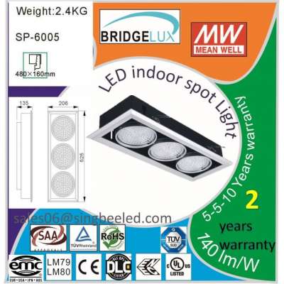 12v led recessed light down light LED Spot Lights indoor 20W /30w SP-6005